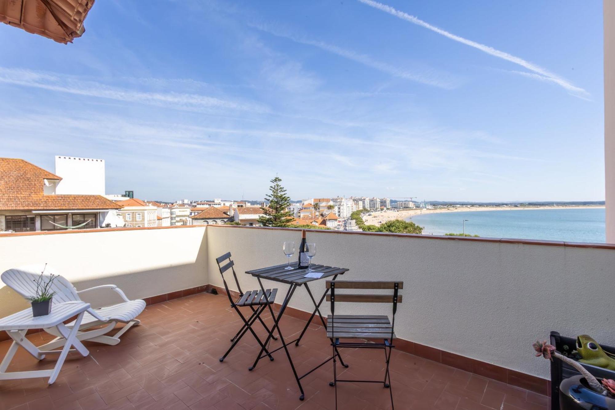 Apartamento CASA CAIS em frente a baía São Martinho do Porto Exterior foto